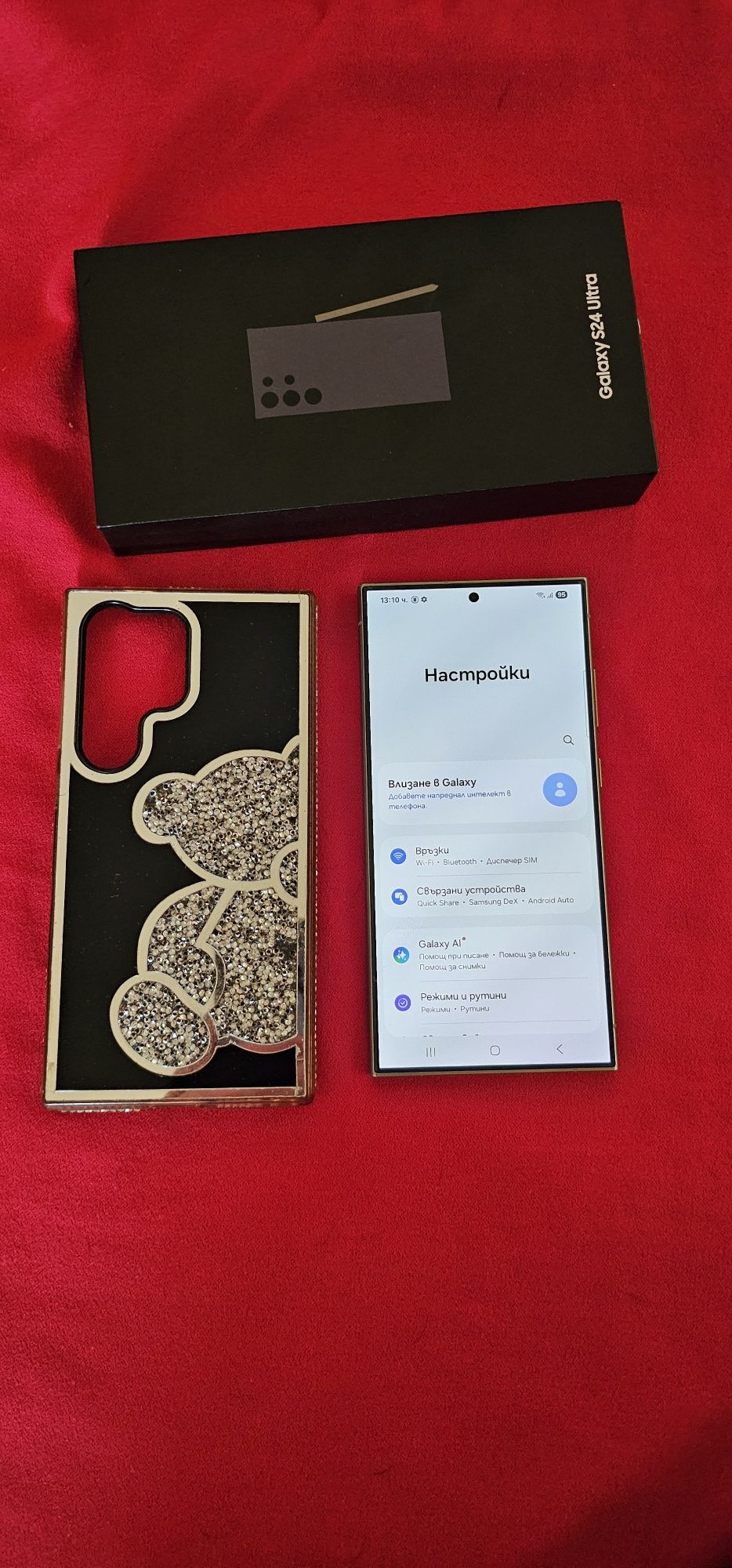Samsung Galaxy S24 Ultra 12GB RAM 256GB Titanium Violet ПЪЛЕН КОМПЛЕКТ