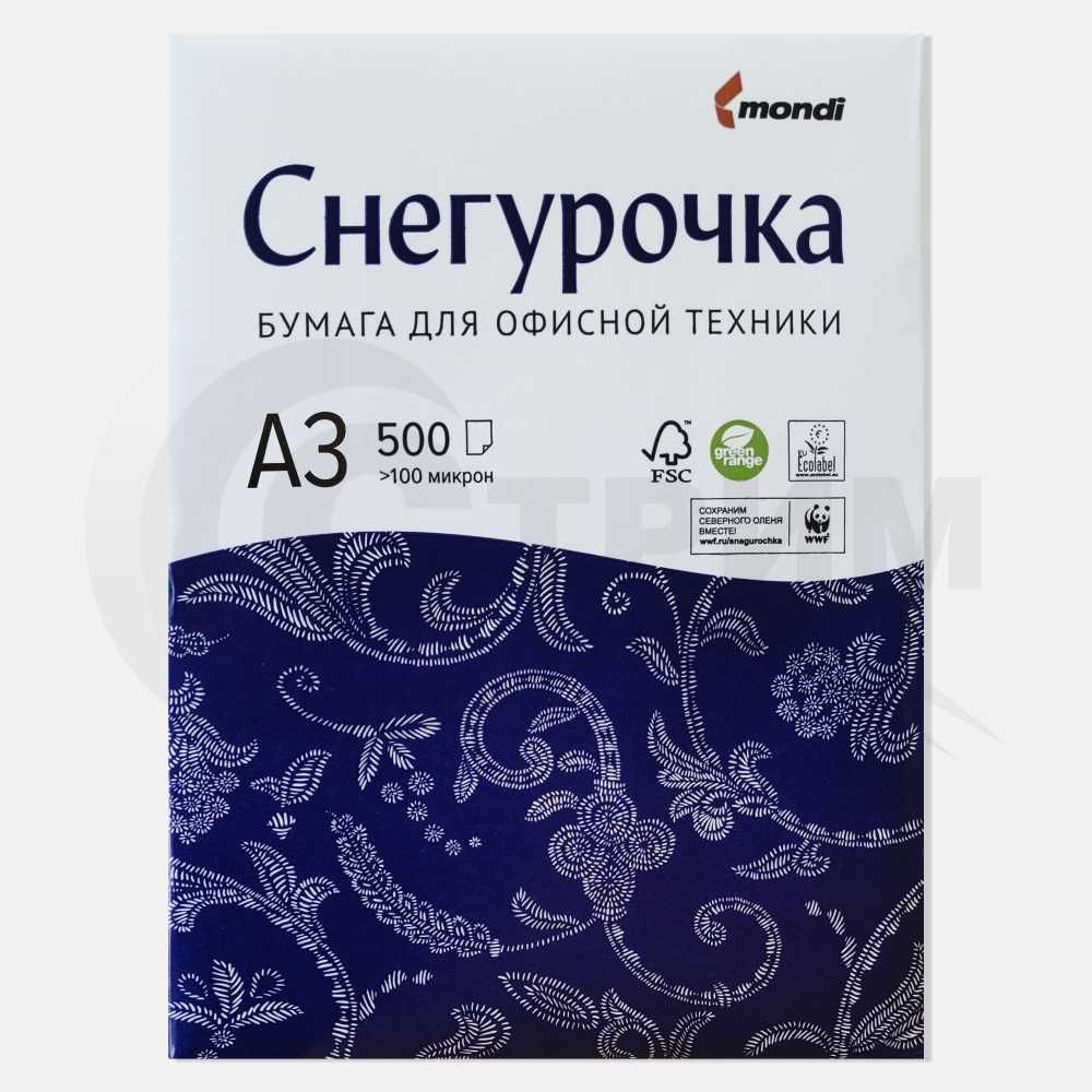 Бумага ксероксная А4 Снегурочка, Формат А4 Плотность бумаги 80 г/м2