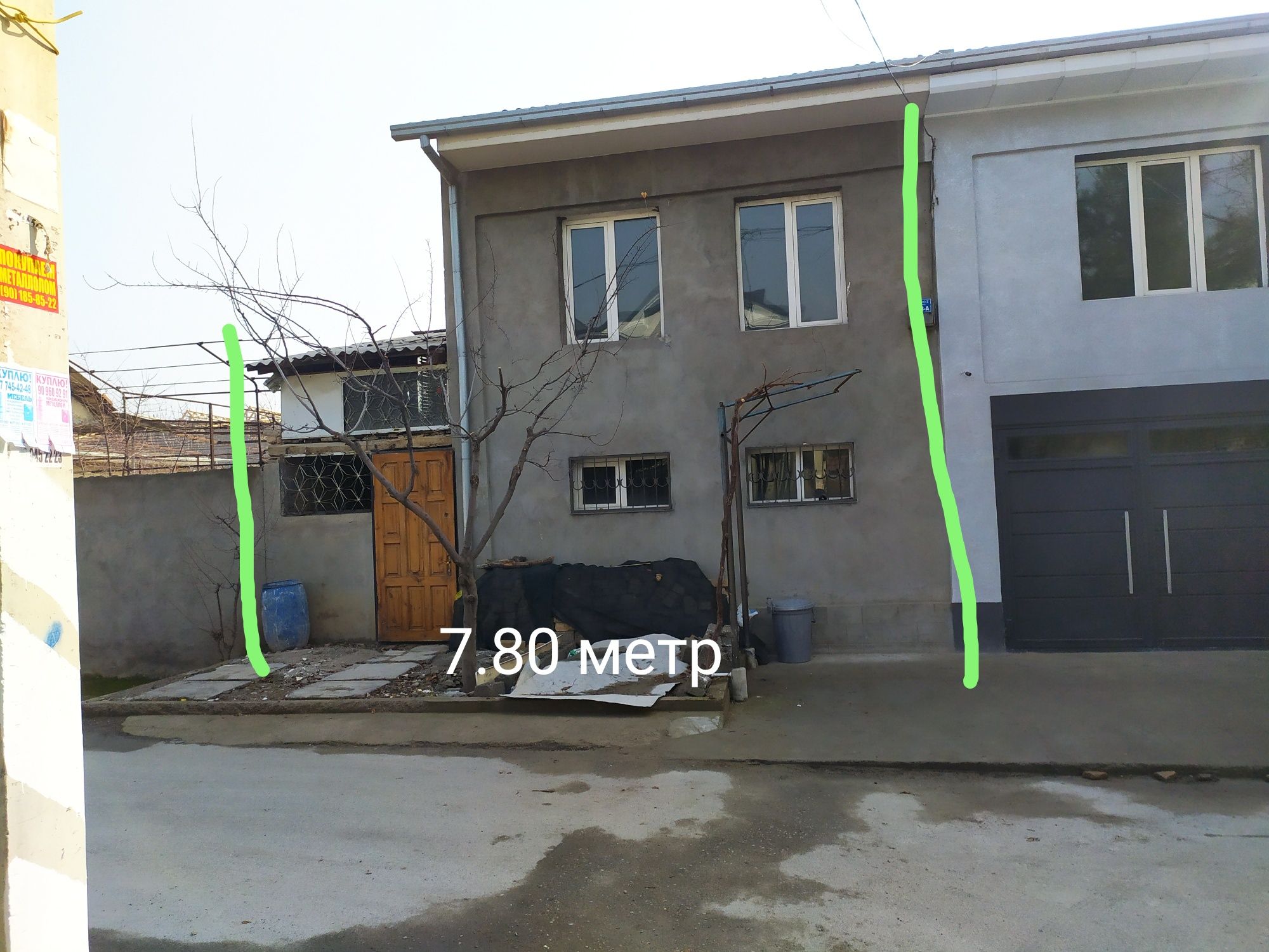 Metro choshtepa ovli  1.5 sotx xovli yer uchaska dom земля дом дача се