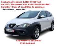 Seat Altea XL FREETRACK 2.0TDI 170CP 4x4, An 2012, euro 5, 224.000km(VW Tiguan)
