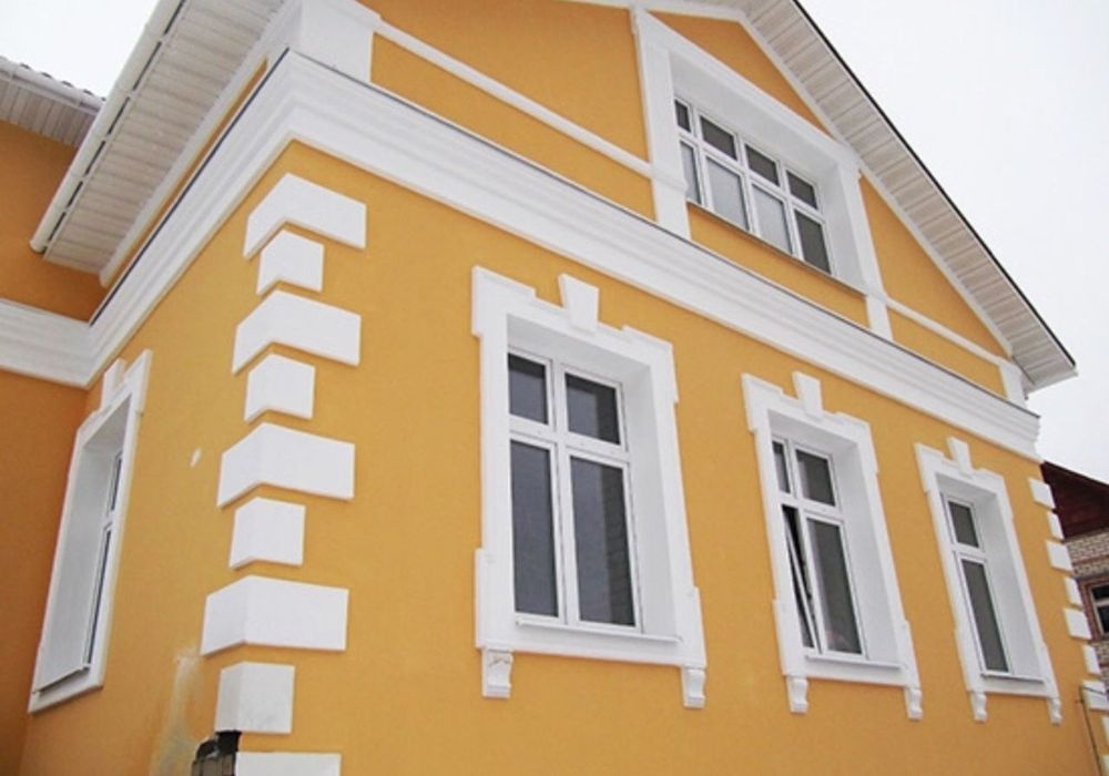 Безвоздушная покраска дом, фасад,подьезд стены, потолок крыши.