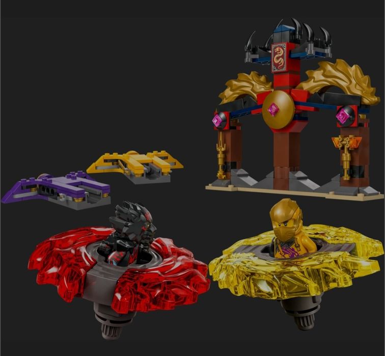 Lego Ninjago Pachet de luptă cu dragoni Spinjitzu