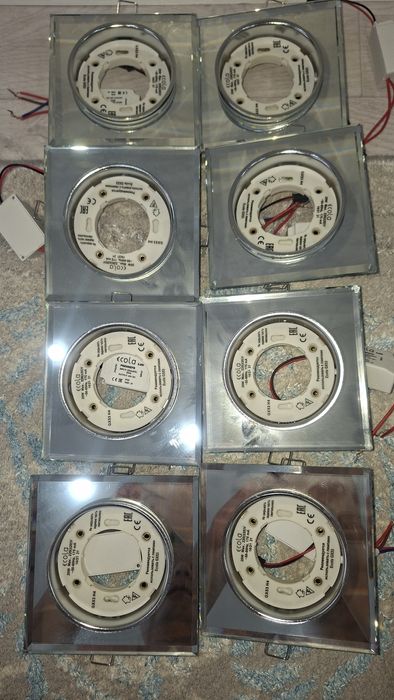 Встраиваемый светильник Ecola GX53-H4.