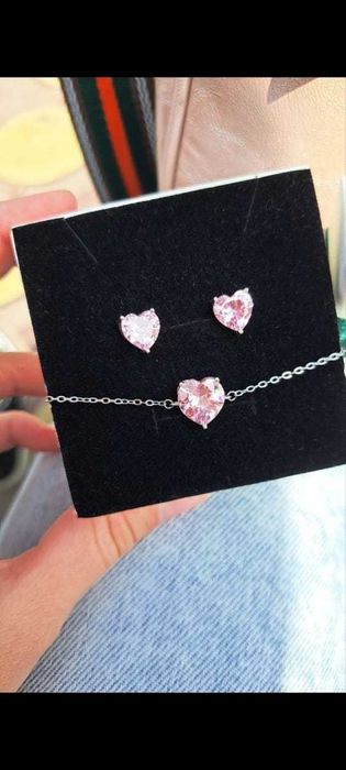 Серебряный набор,925 пробы