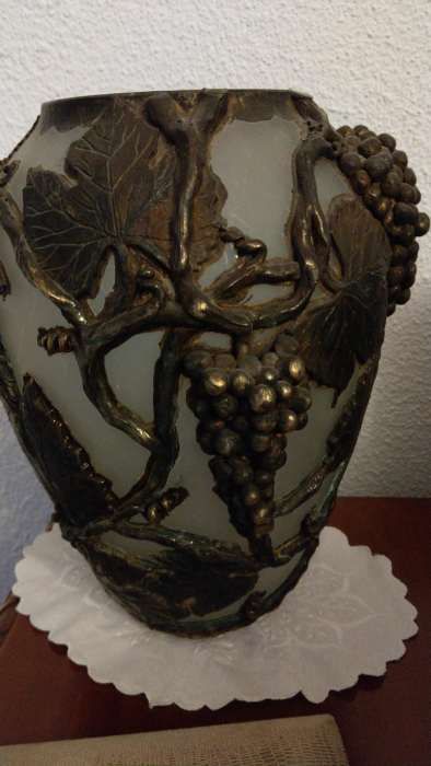 Vas decorativ sticla