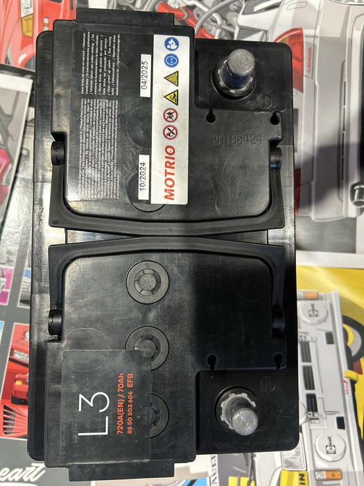 Baterii auto-exide boost agm 72Ah-rombat premier+75-motrio EFB 72Ah