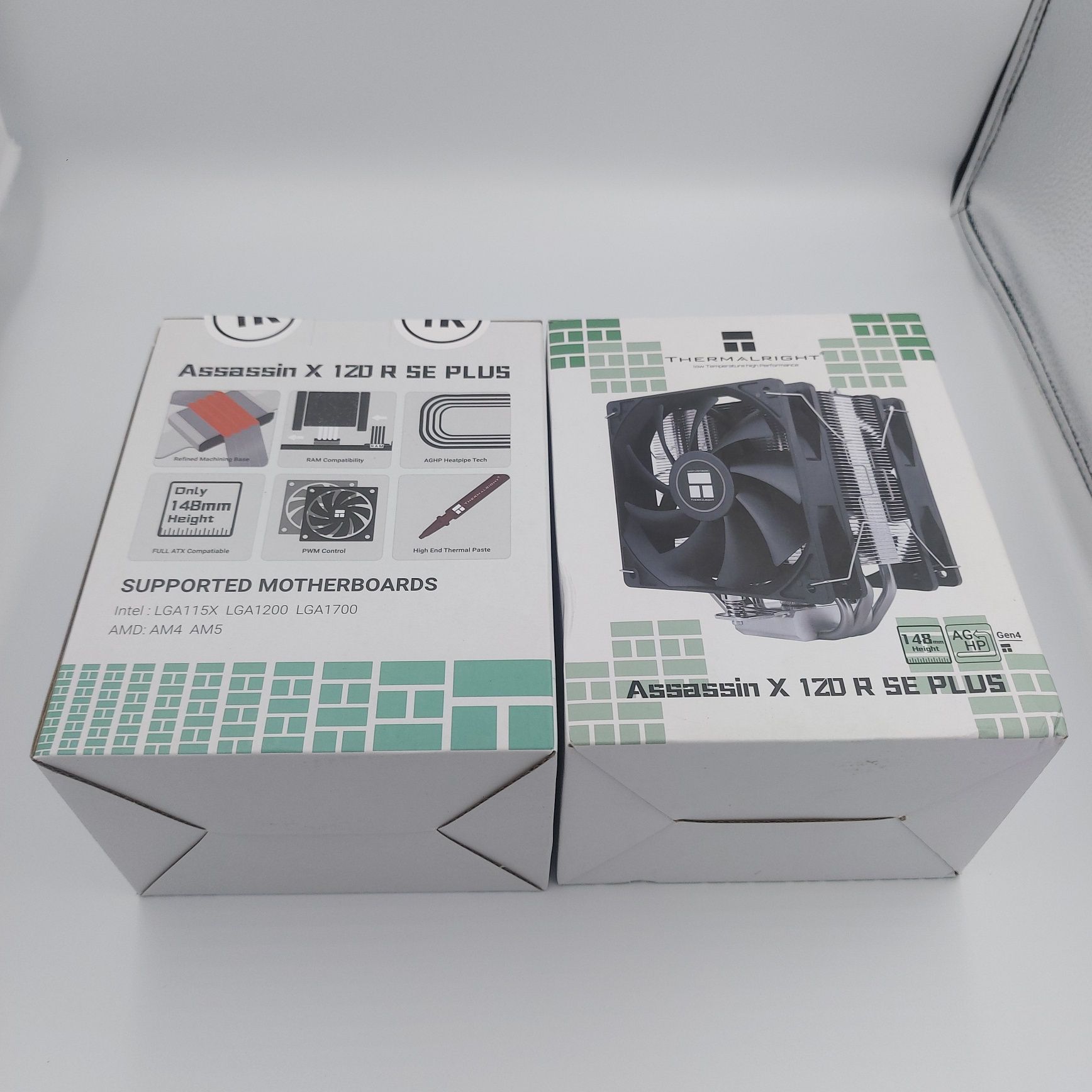 Cooler tower Am5,1700 Thermalright Assasin 120 R Se Plus 2x vent nou