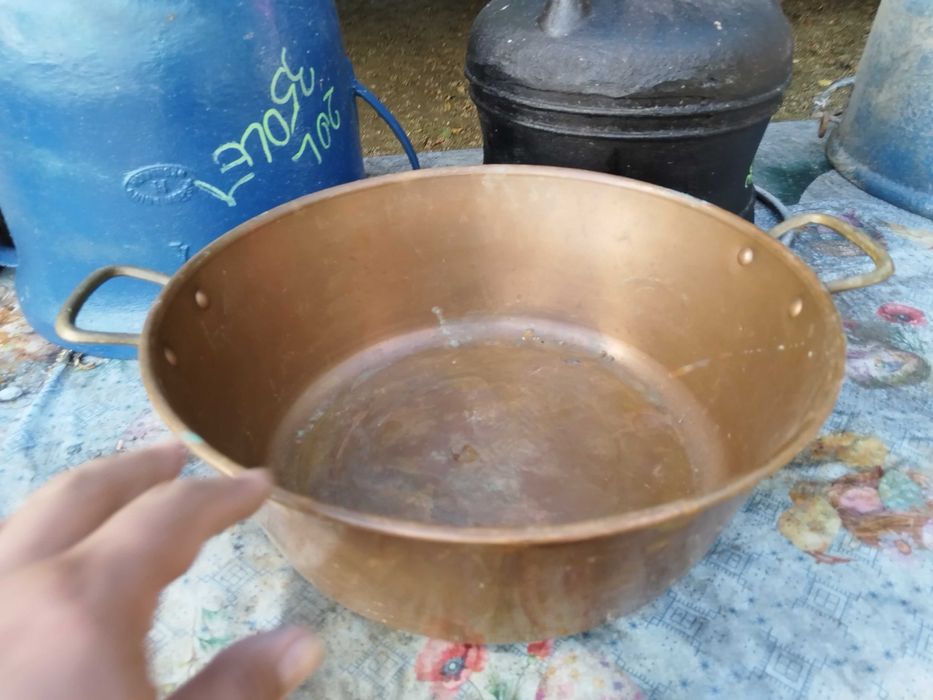 Oala de cupru pentru sarmale tocăniță