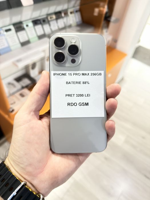 Iphone 15 Pro Max 256gb Neverlock/Garantie
