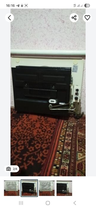 Konvektor zavod Ukrainada ishlab chiqarilgan pechka