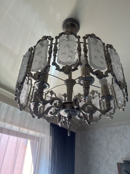 Люстра хрусталь