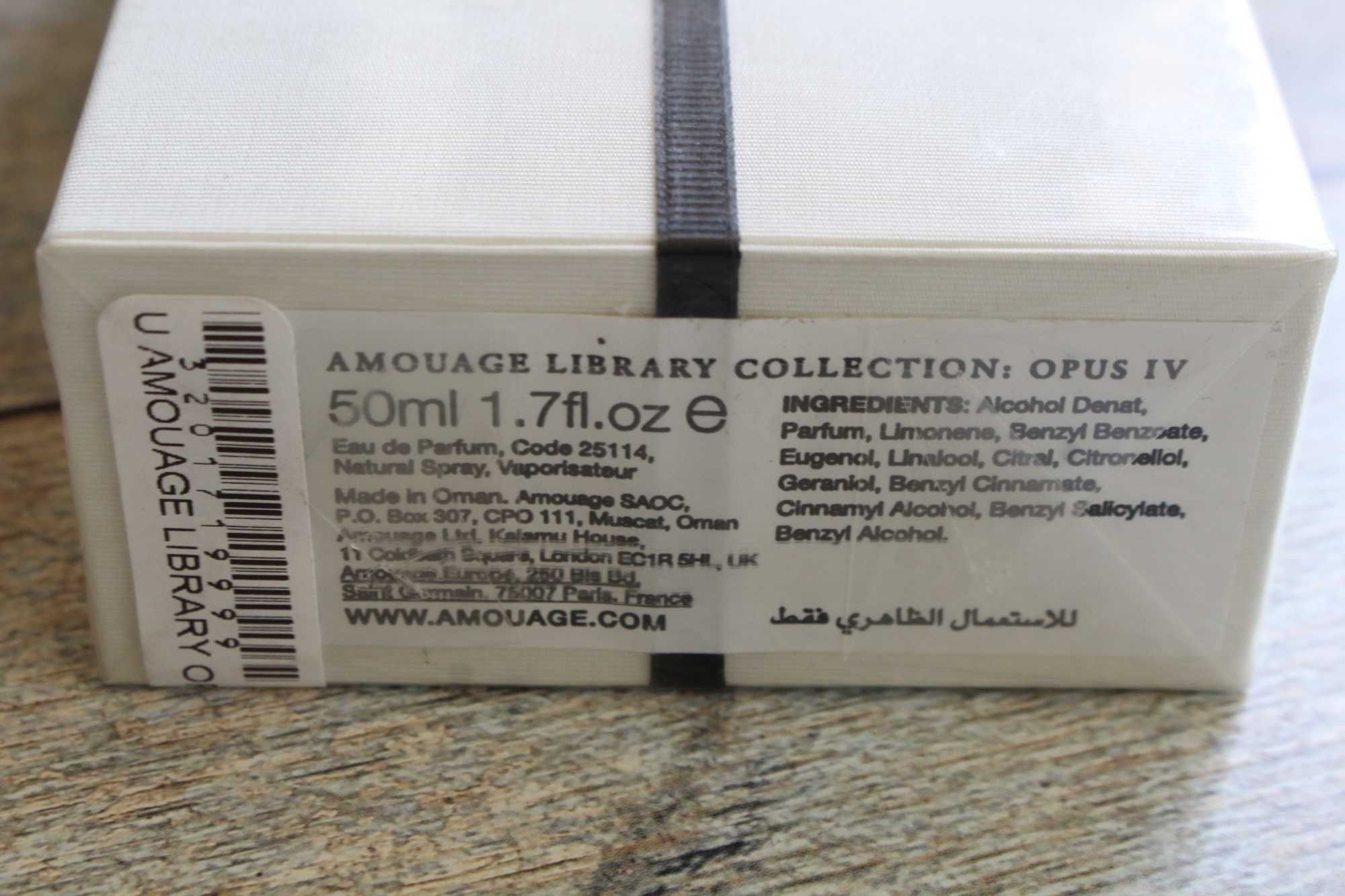 Продаю духи Amouage The Library Collection Opus IV