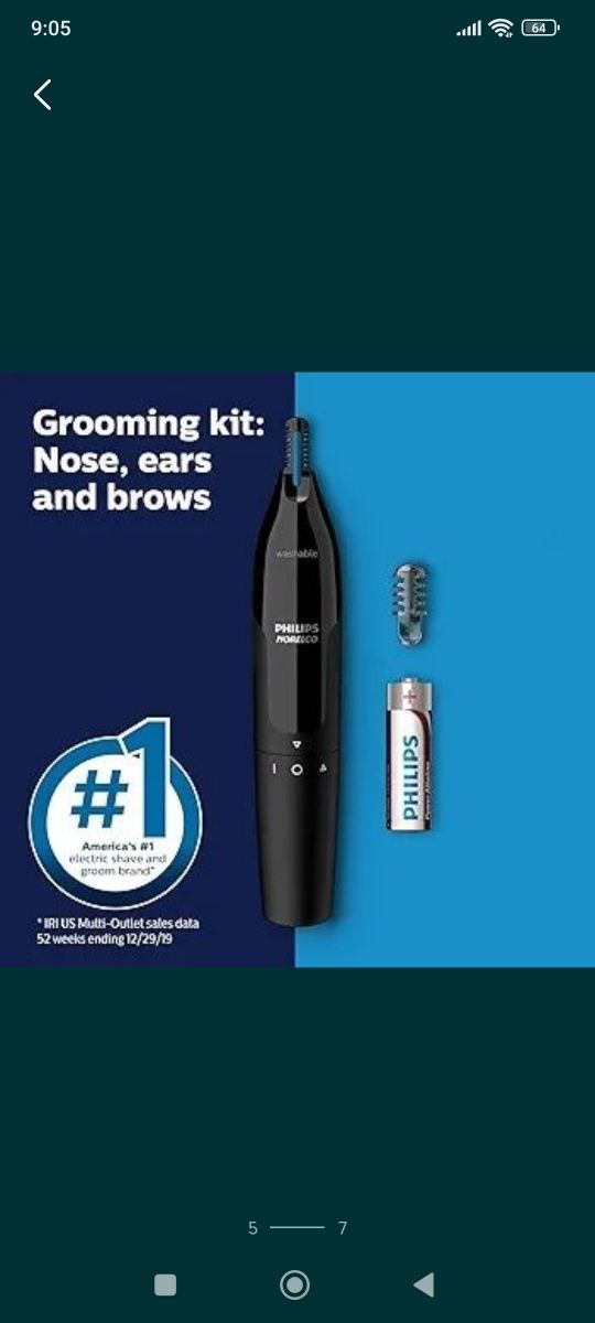 Panasonic Philips Braun trimmer