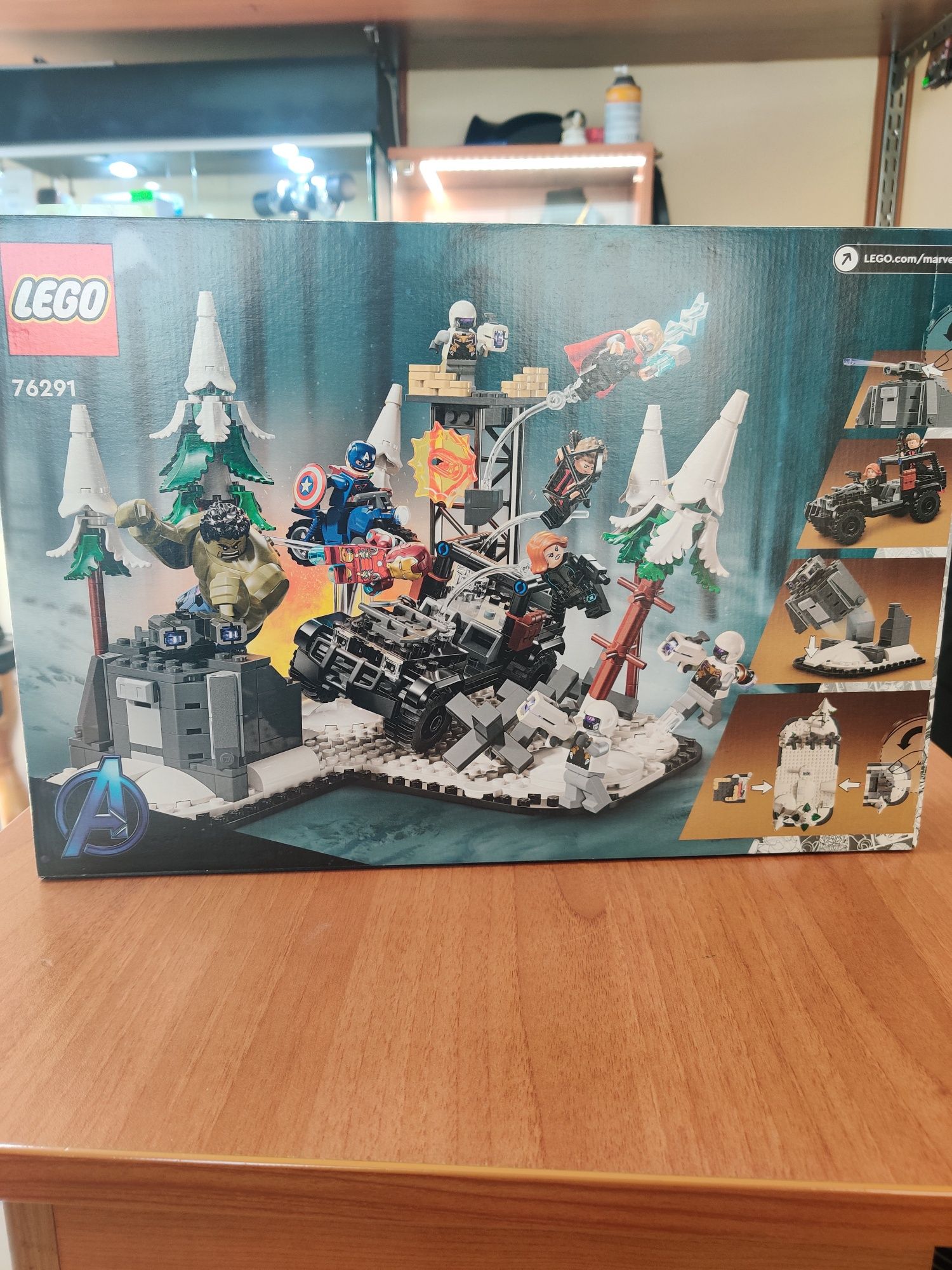 Конструктор Lego MARVEL 76291/Batman Construction 76259