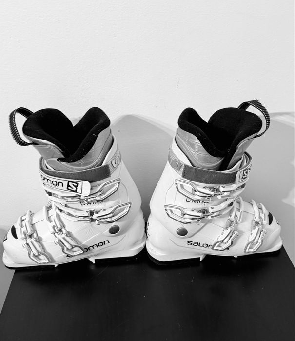 Clapari Salomon Divine HS pentru femei, Alb, 24,5