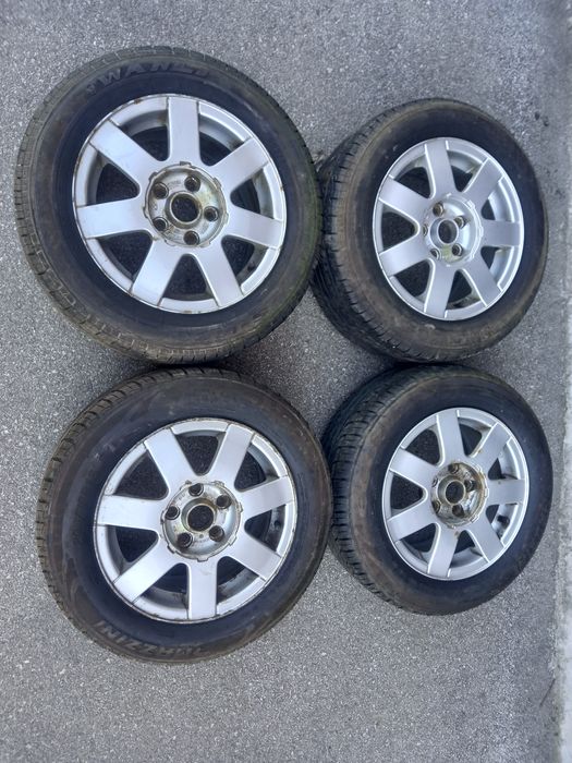 4 броя гуми с джанти може и поотделно