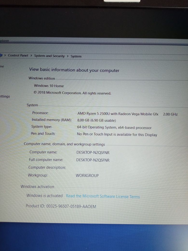 Acer * Ryzen 5* 8Gb* 256* Video 2Gb °° Gaming