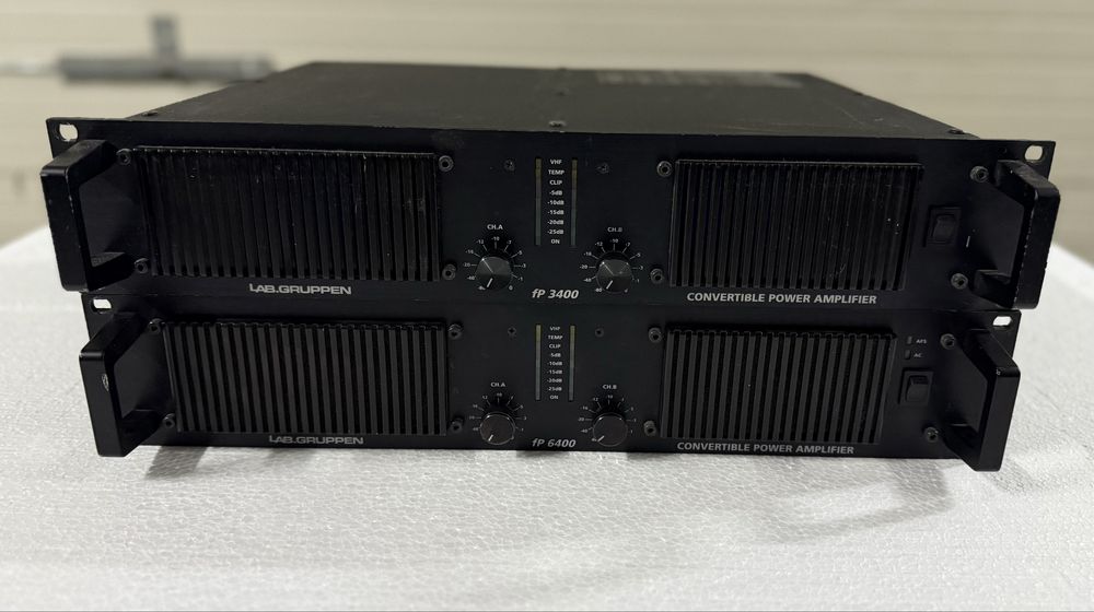 Vand amplificator Lab Gruppen FP6400 si FP3400