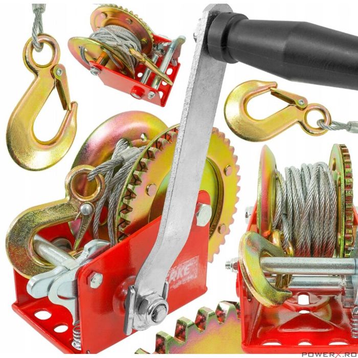 Troliu manual 454 kg, Verke