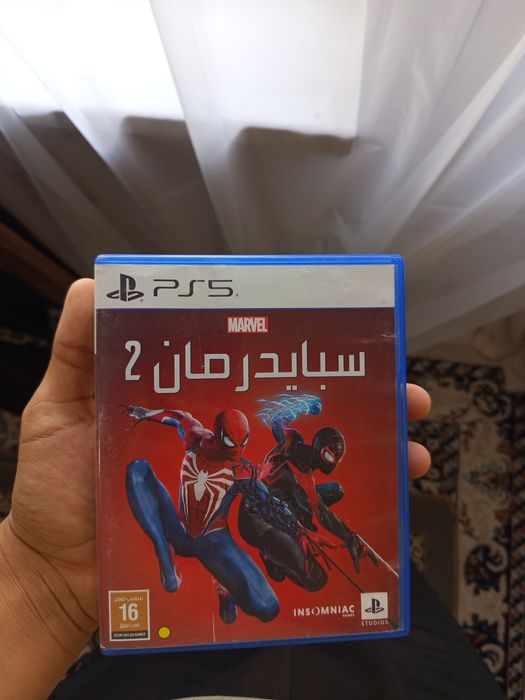 диски пс 5 человек паук