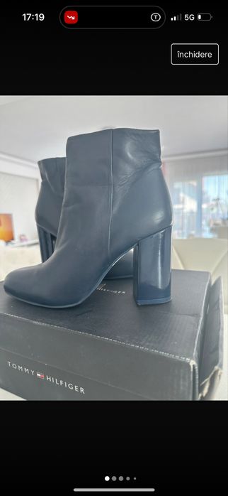 Botine din piele  marimea 39