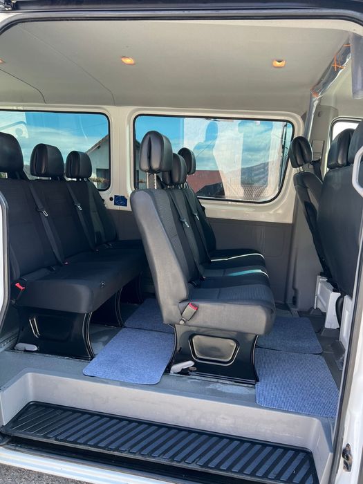 Mercedes Sprinter 131 CP 2013 9 locuri Extra Lung Climă față/spate