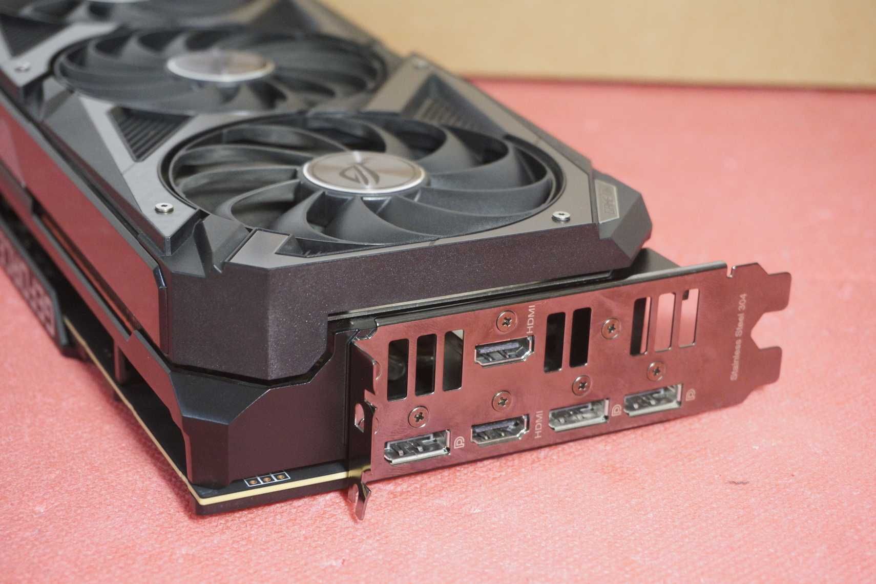 RTX 3060 Ti 8GB Asus ROG STRIX GPU Видеокарта Nvidia/ Вкл.ДДС