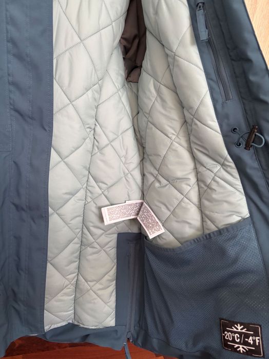 Geacă Parka Iarnă Impermeabilă Drumeție pe zăpadă SH900 -20°C Albastru