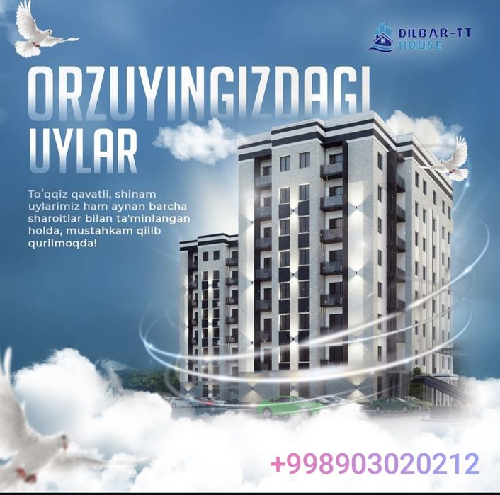 Dilbar TT House — янги уйлар сотуви старт олди