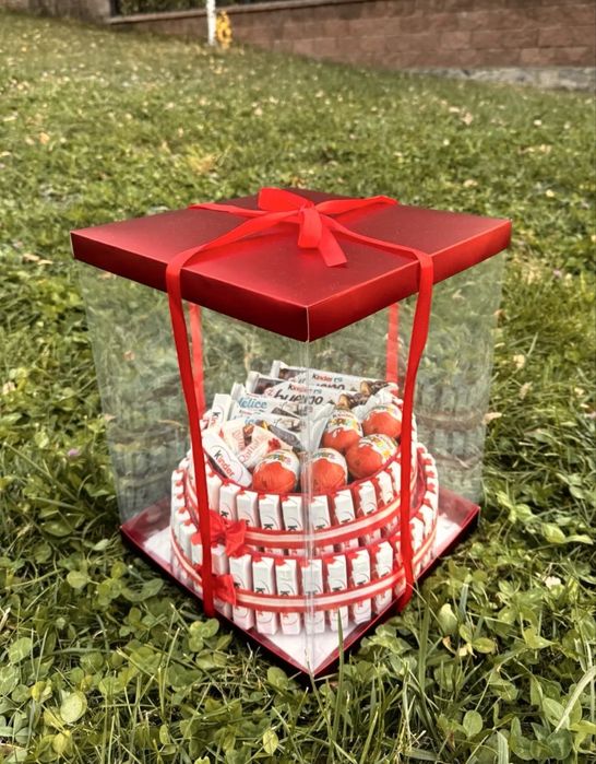 Киндер торт букет корзина