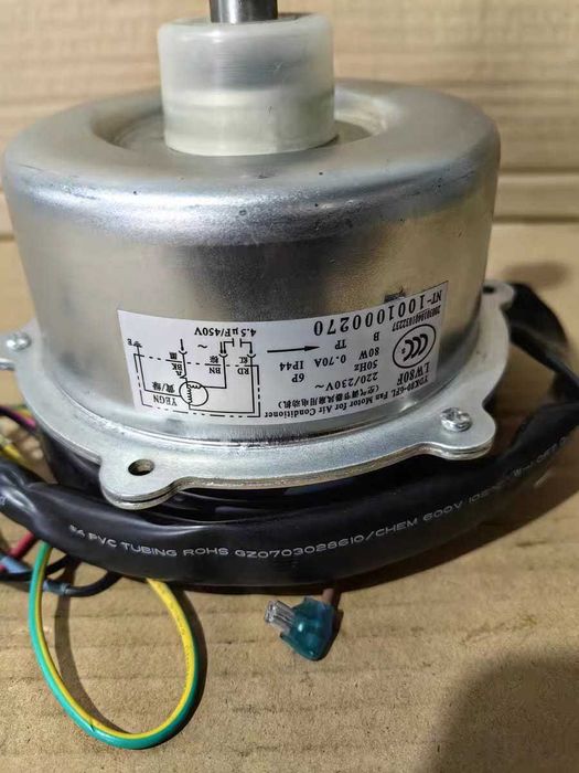 Электродвигатель вентилятора наружнего блока YDK80-6FL 80F