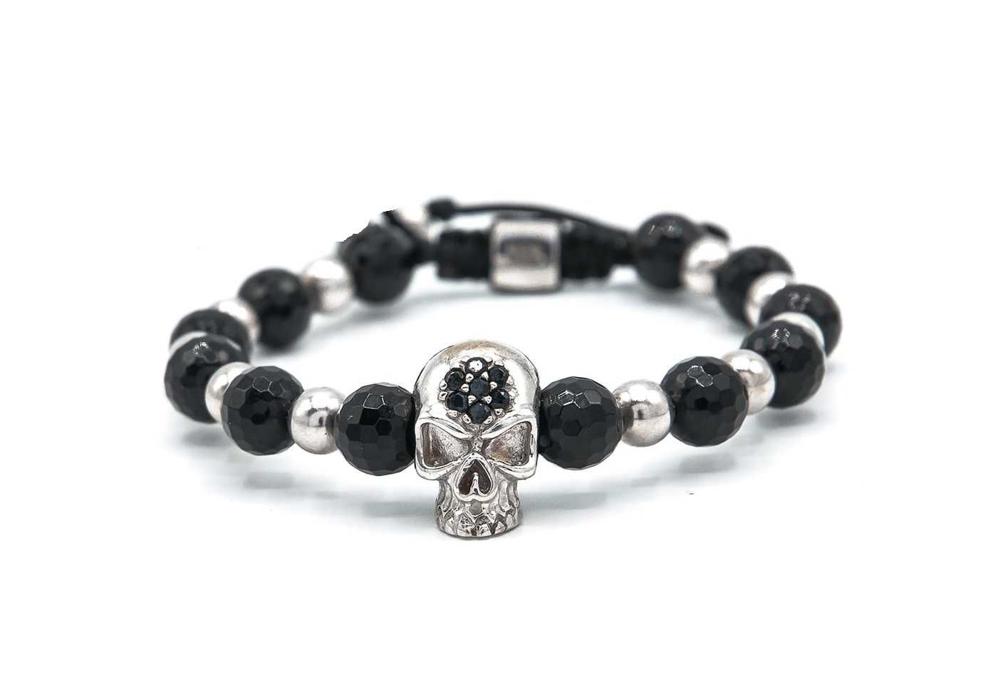 Bratara AR Jewels skull / craniu din Argint