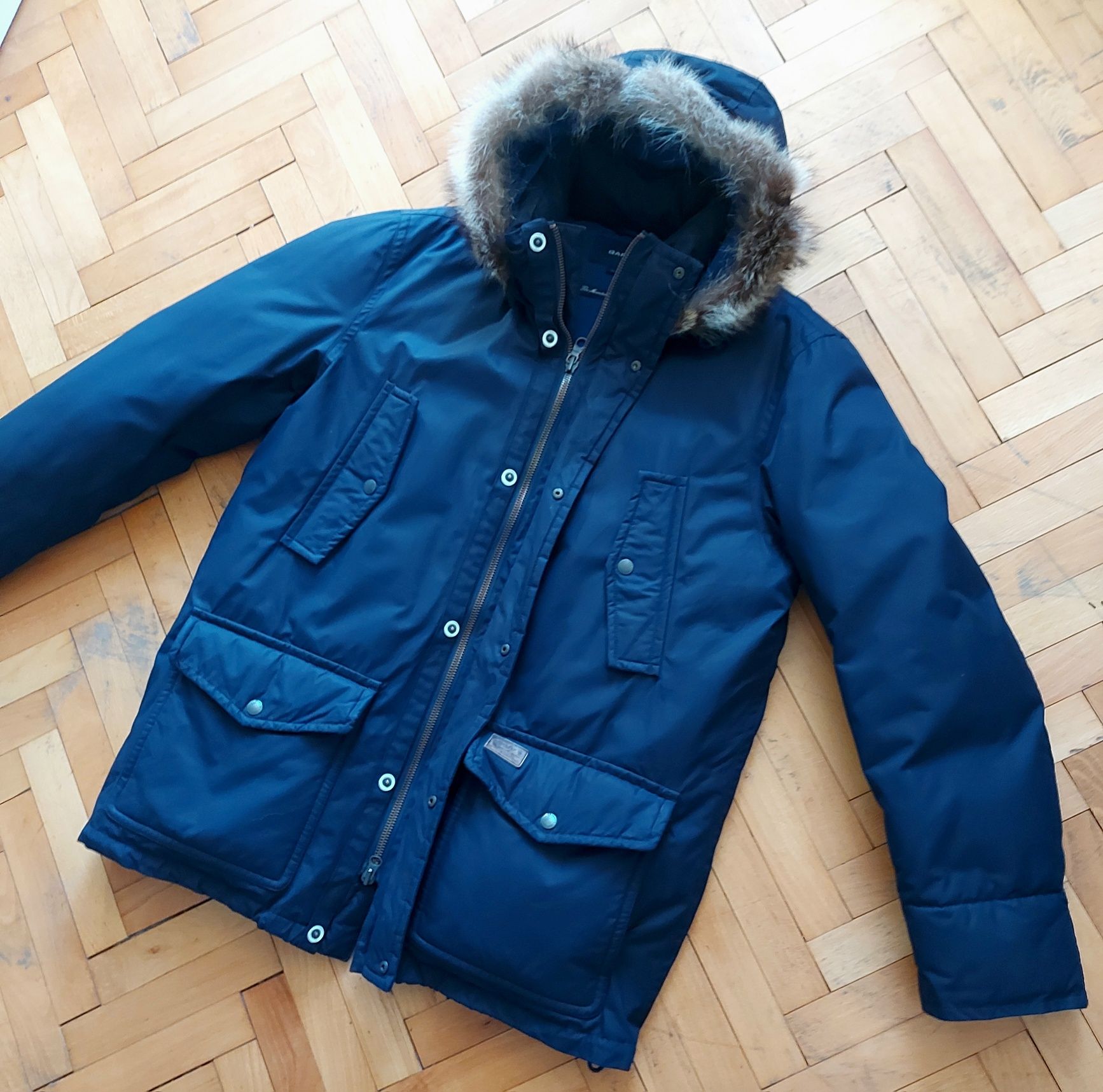 Gant winter down parka,L/52,90%пух10пера,Mountanier,пухено,водоyстойч.
