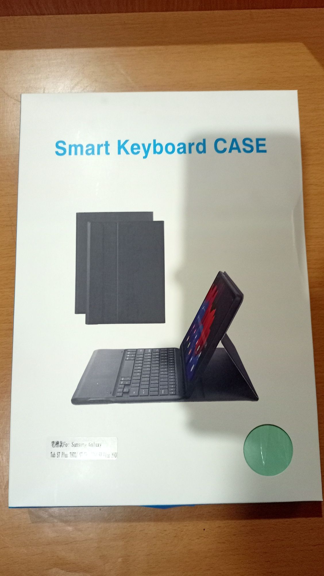Чехол с клавиатурой на Samsung Galaxy Tab s7 Plus /S7 FE / S8 Plus