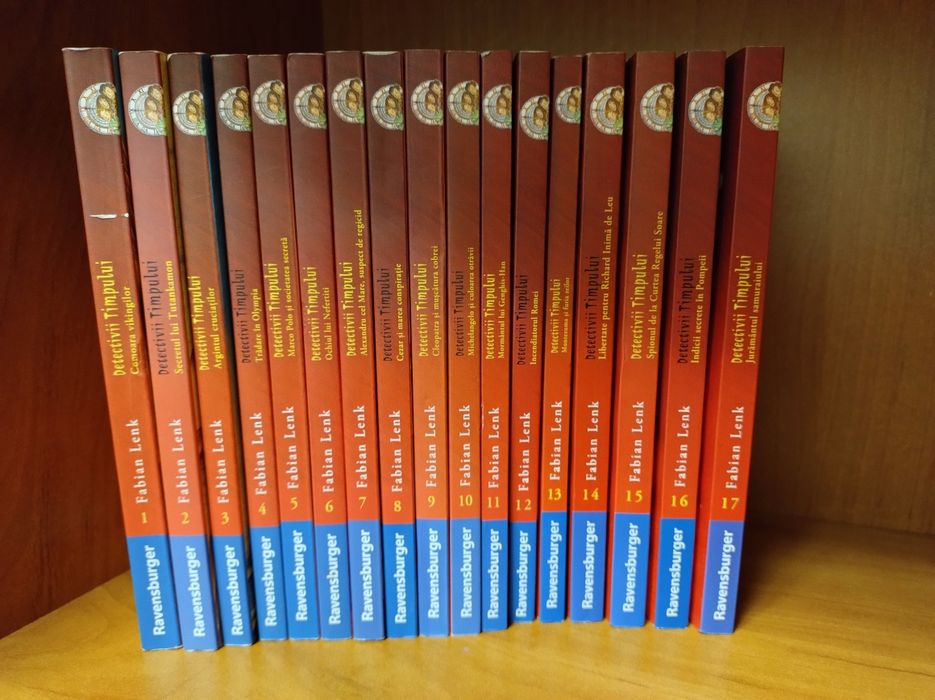 Colecție cărți de copii, 6-10 ani, 17 volume