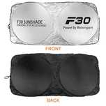 Parasolar AUTO Parbriz Dedicat BMW Seria 3 F30 140x70cm, Ultra Pliabil
