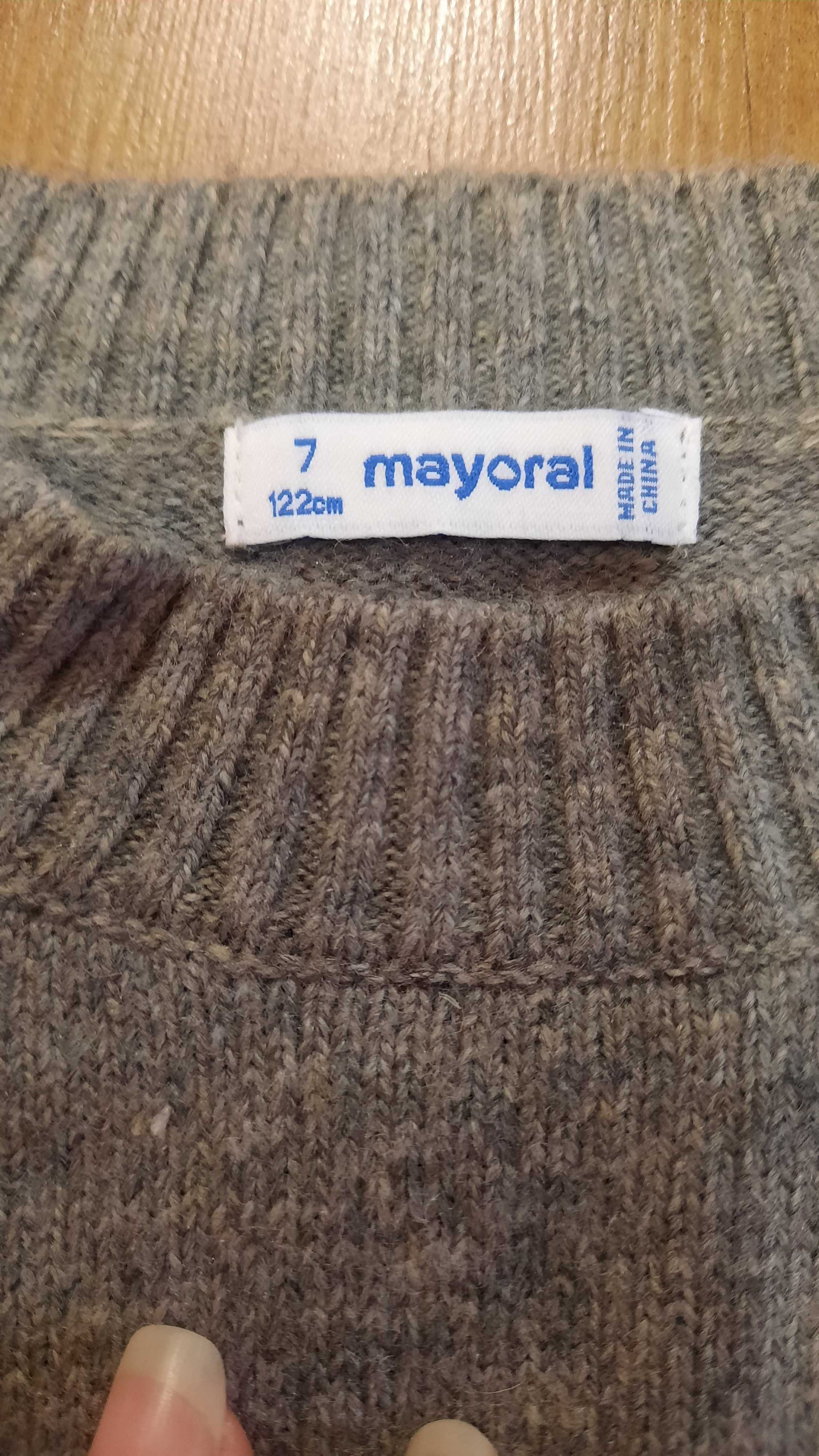 Детска плетена рокля Mayoral, размер 122, 7 години