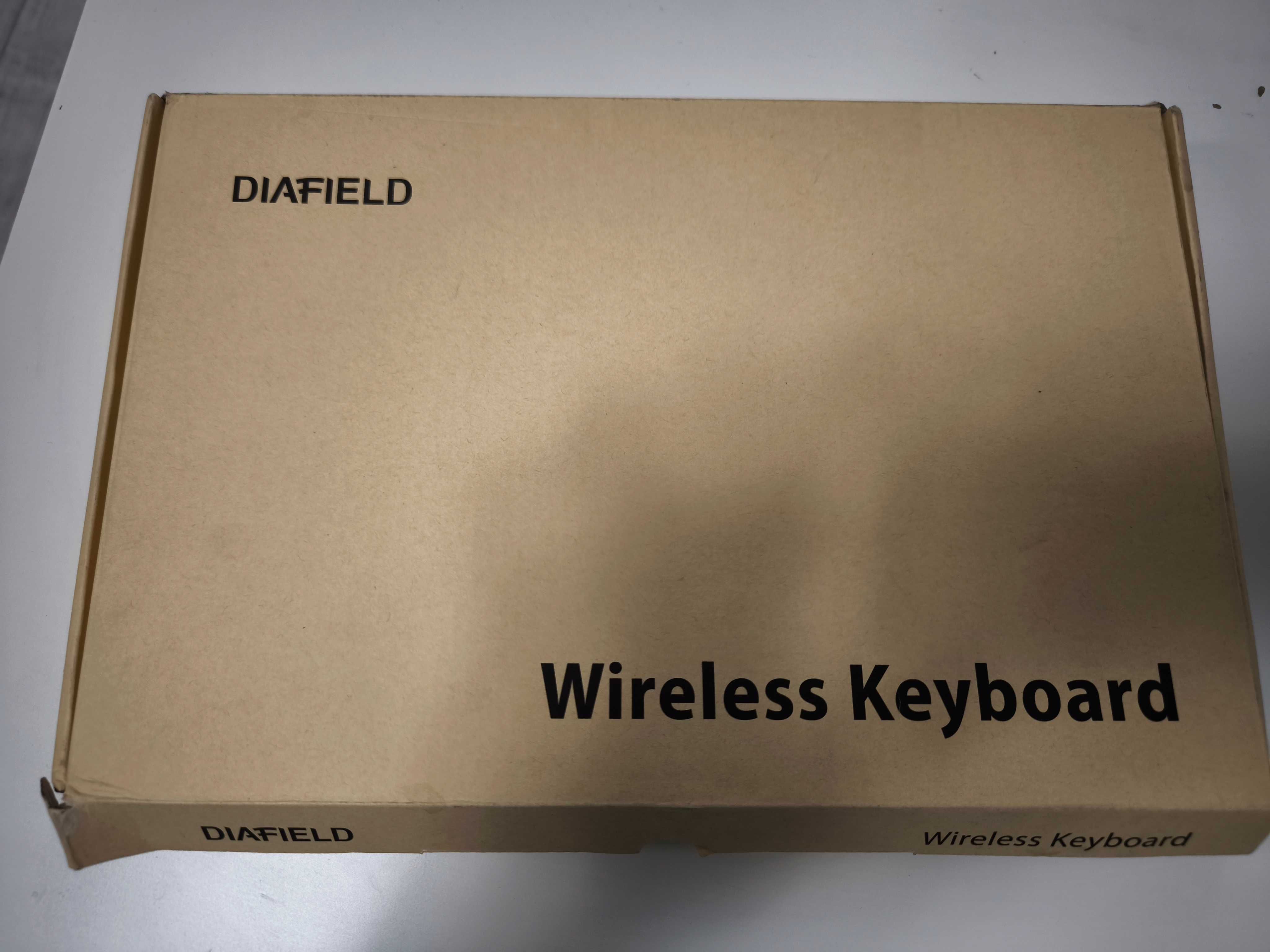 Нова безжична клавиатура DIAFIELD с тъч пад супер тънка