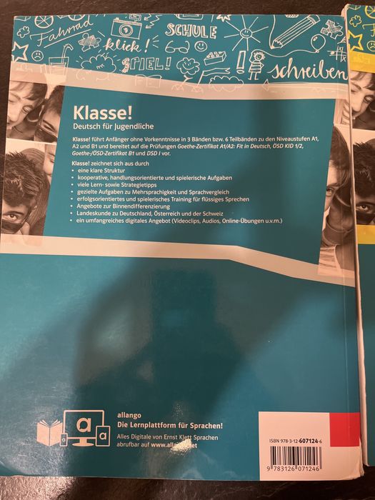 Klasse a1.2  немски език за Гьоте институт