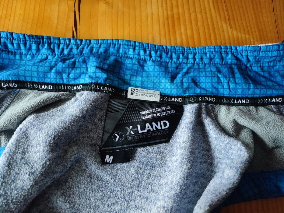 Термо елек X-land Ризи къс ръкав  синьо и сиво Л,Хл.