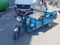 Triciclu Electric L-KLASS 1600W FARA permis Putere MAX 2000W
