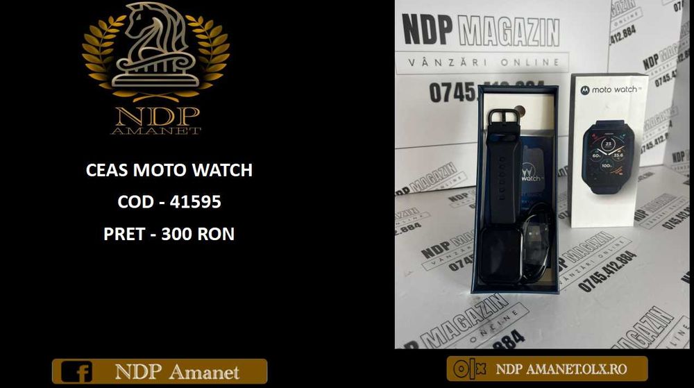 NDP Amanet NON-STOP Bld.Iuliu Maniu 69 CEAS MOTO WATCH (41595)