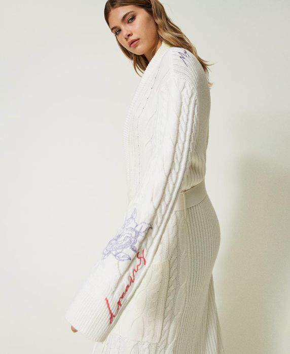 Дълга жилетка Twinset с вълна , размер XS до M, нова с етикет!