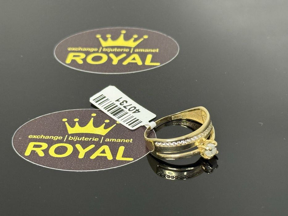 Bijuteria ROYAL : Inel AUR 14 K / 2.15 GR