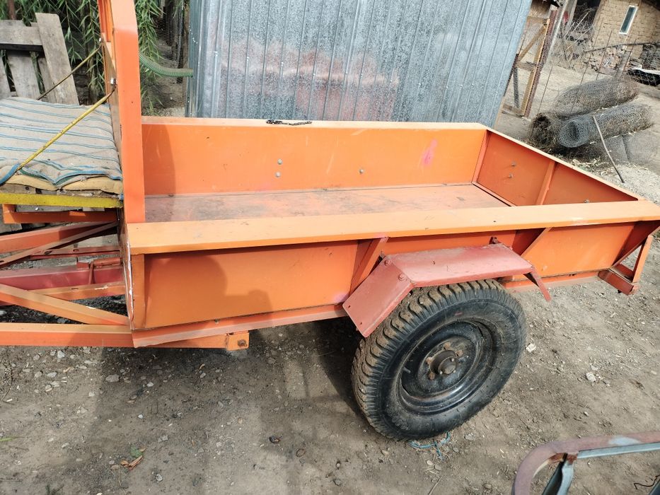 Vând motocultor Ruris 1001ksd 10cp plus remorca cumpărată din Dedeman!