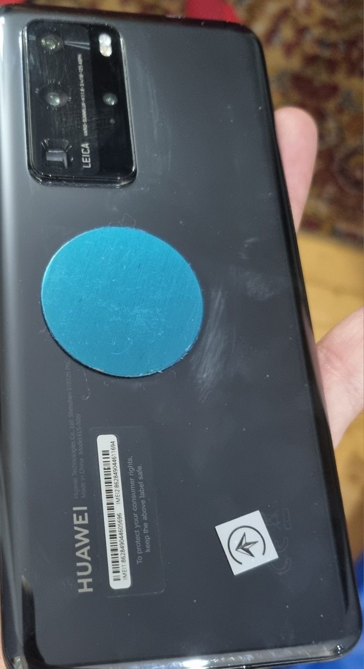 Huawei P40 Pro 5G, 256 GB + кутия, силиконов гръб и зарядно