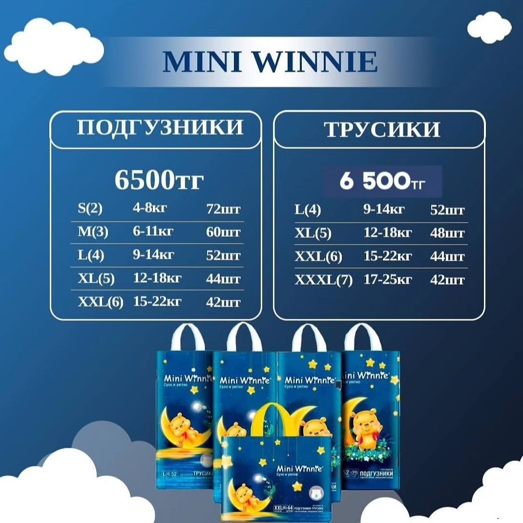 MiniWinnie + салфетка в подарок