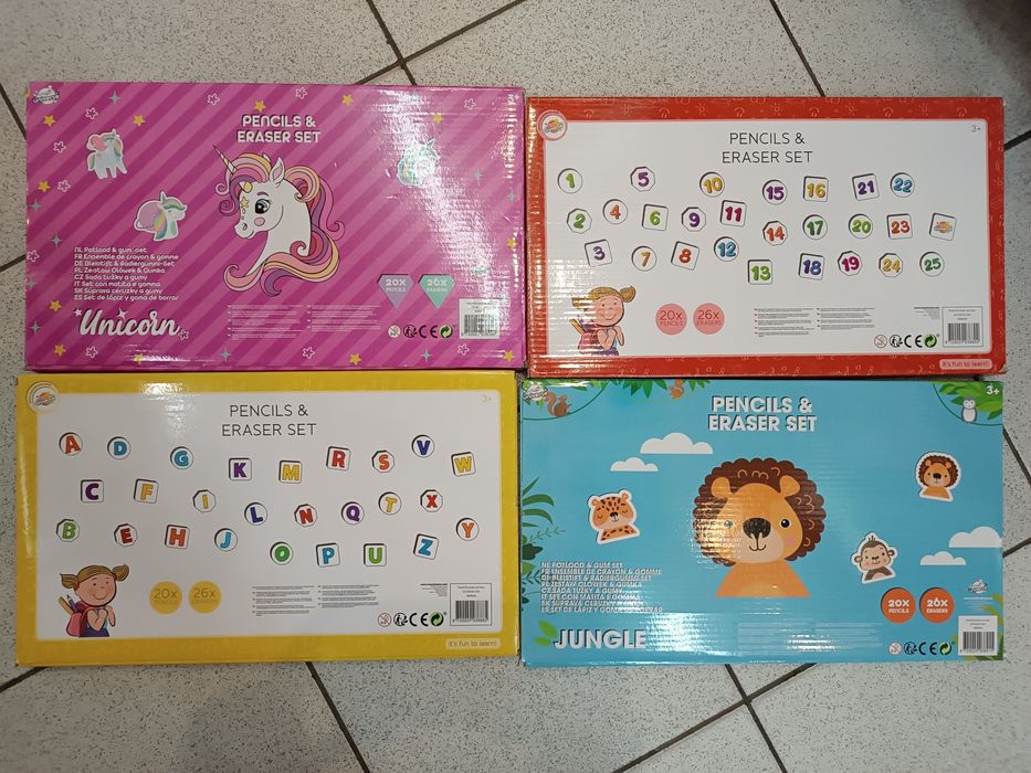 Комплект цветни моливи