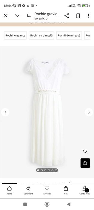 Rochie gravide cununie civila