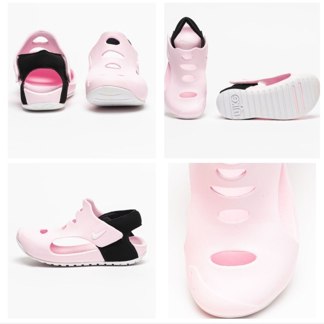 Nike - Sandale cu detaliu logo Sunray Protect